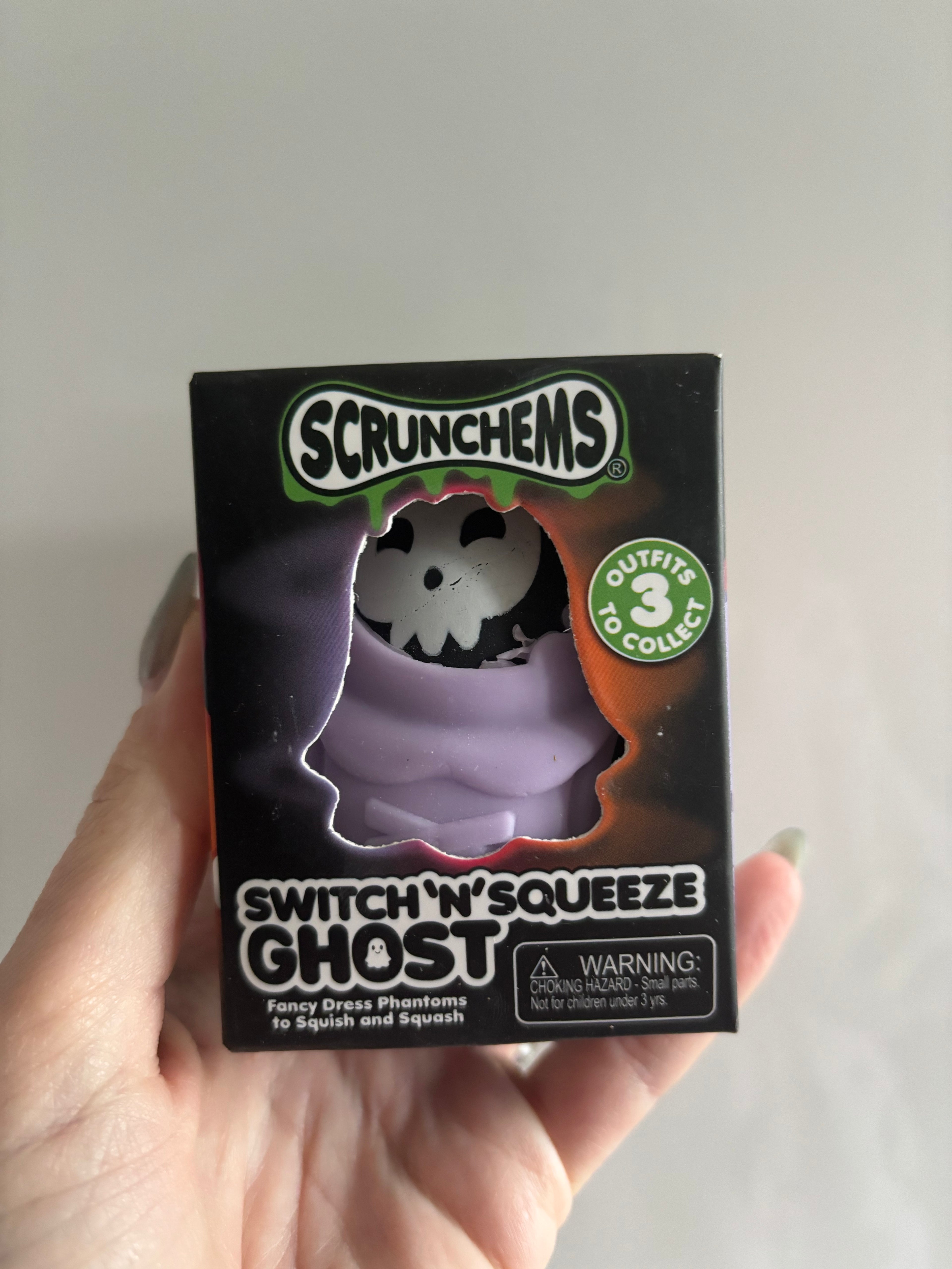 Scrunchems switch & squeeze ghost