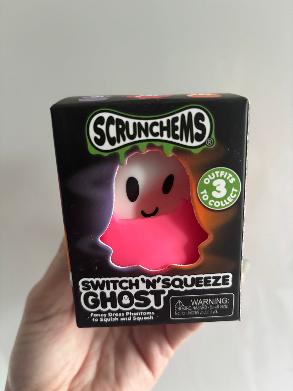 Scrunchems switch & squeeze ghost