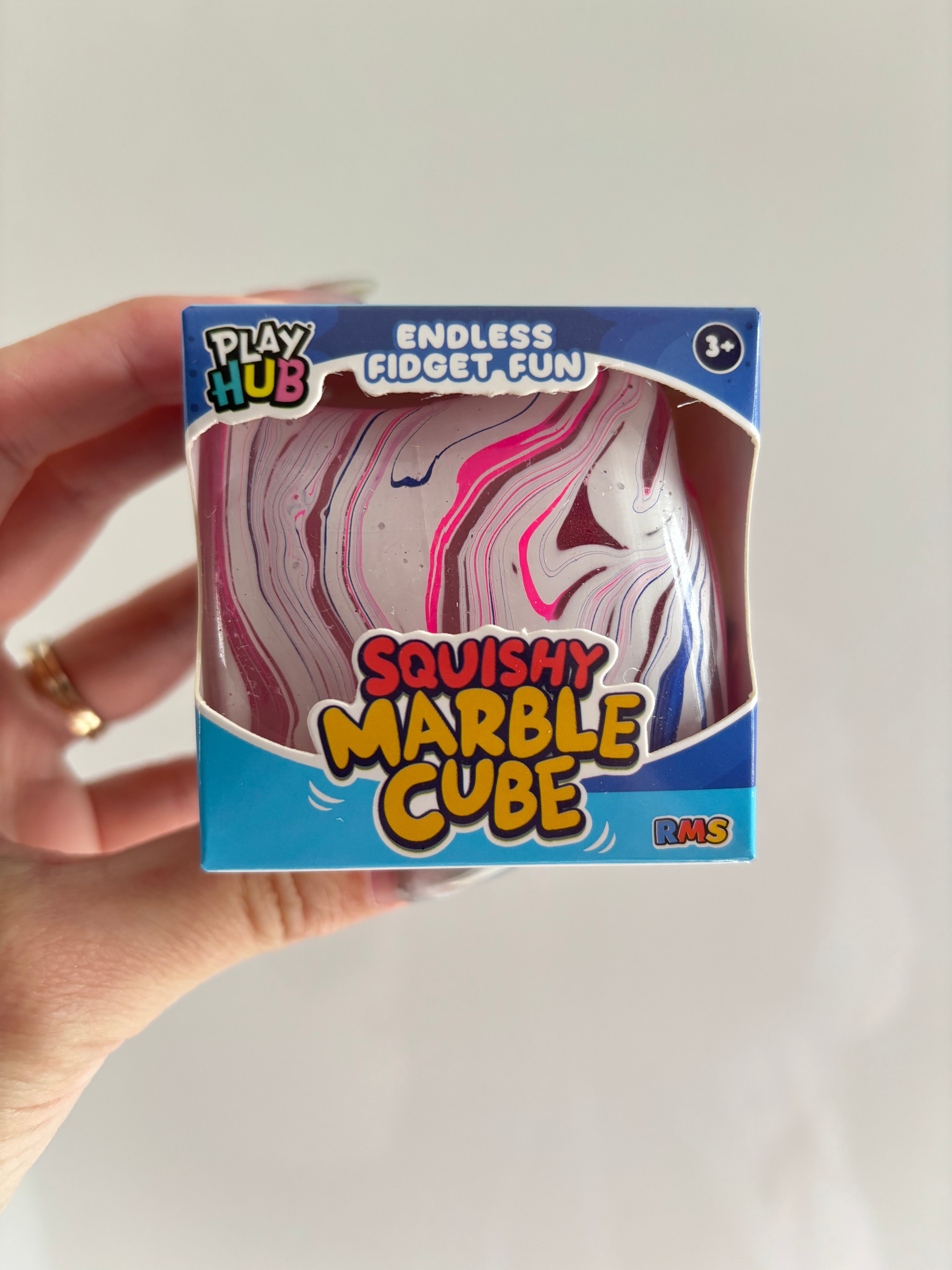 RMS squishy marble cube