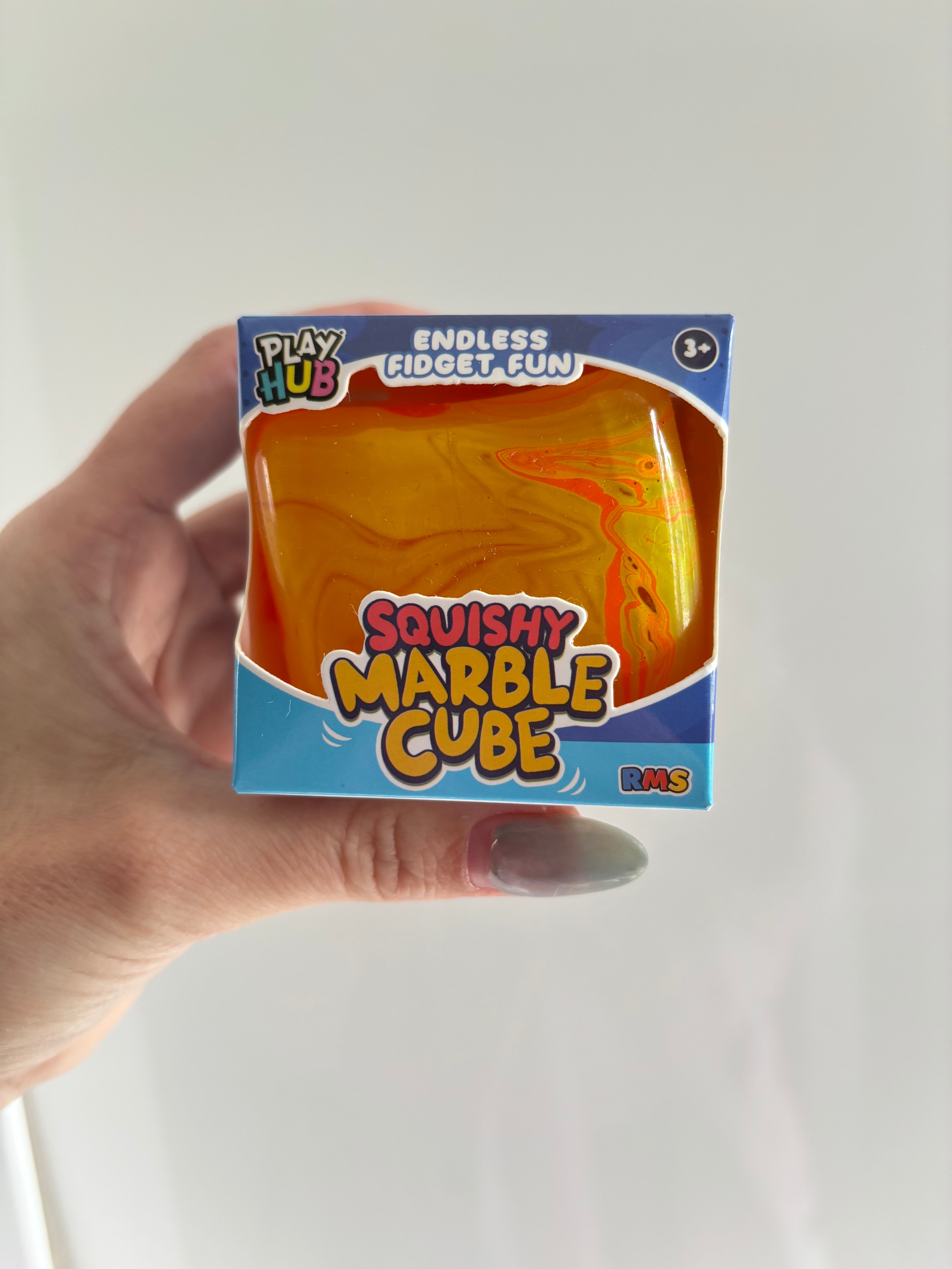 RMS squishy marble cube