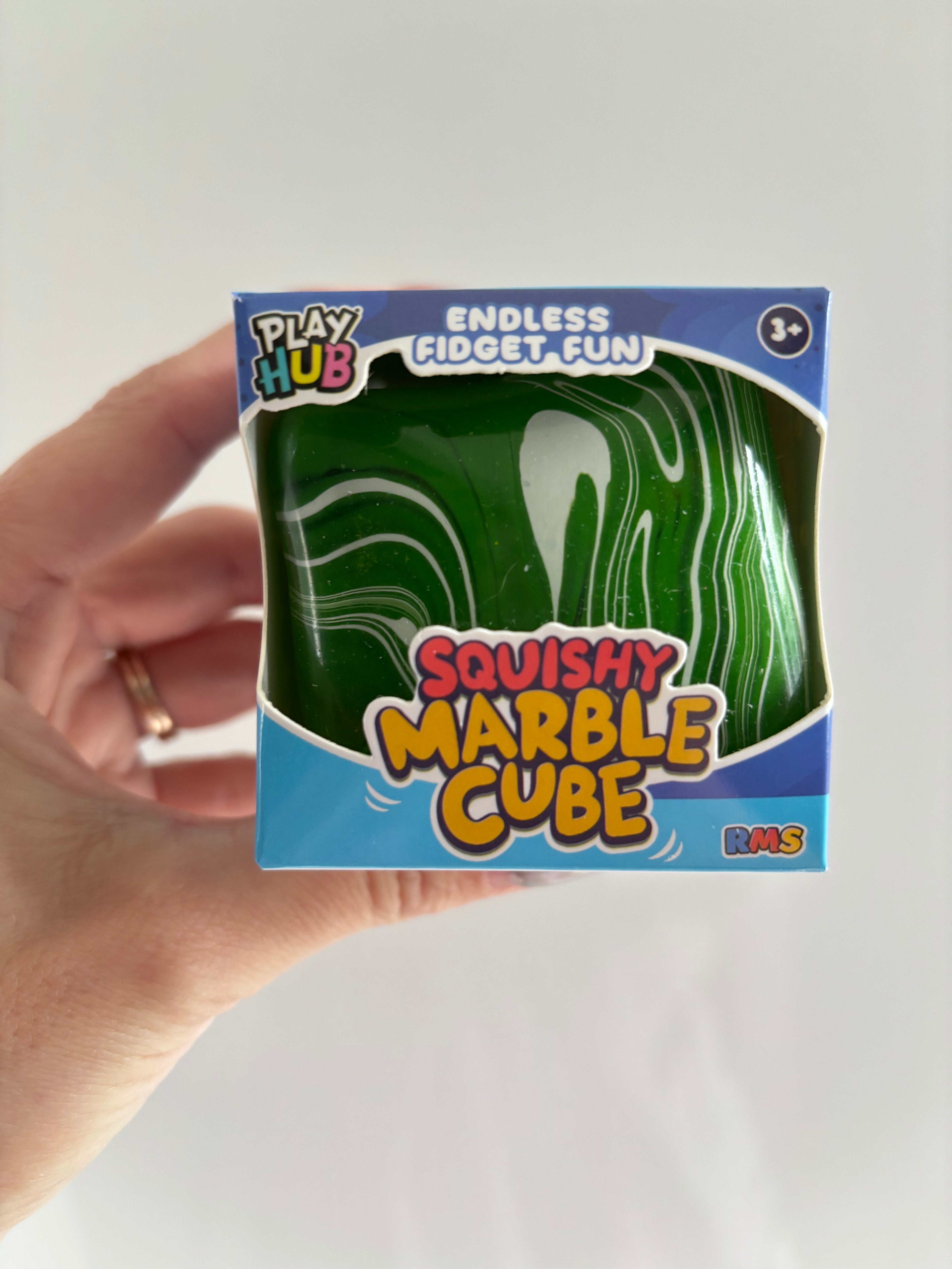 RMS squishy marble cube