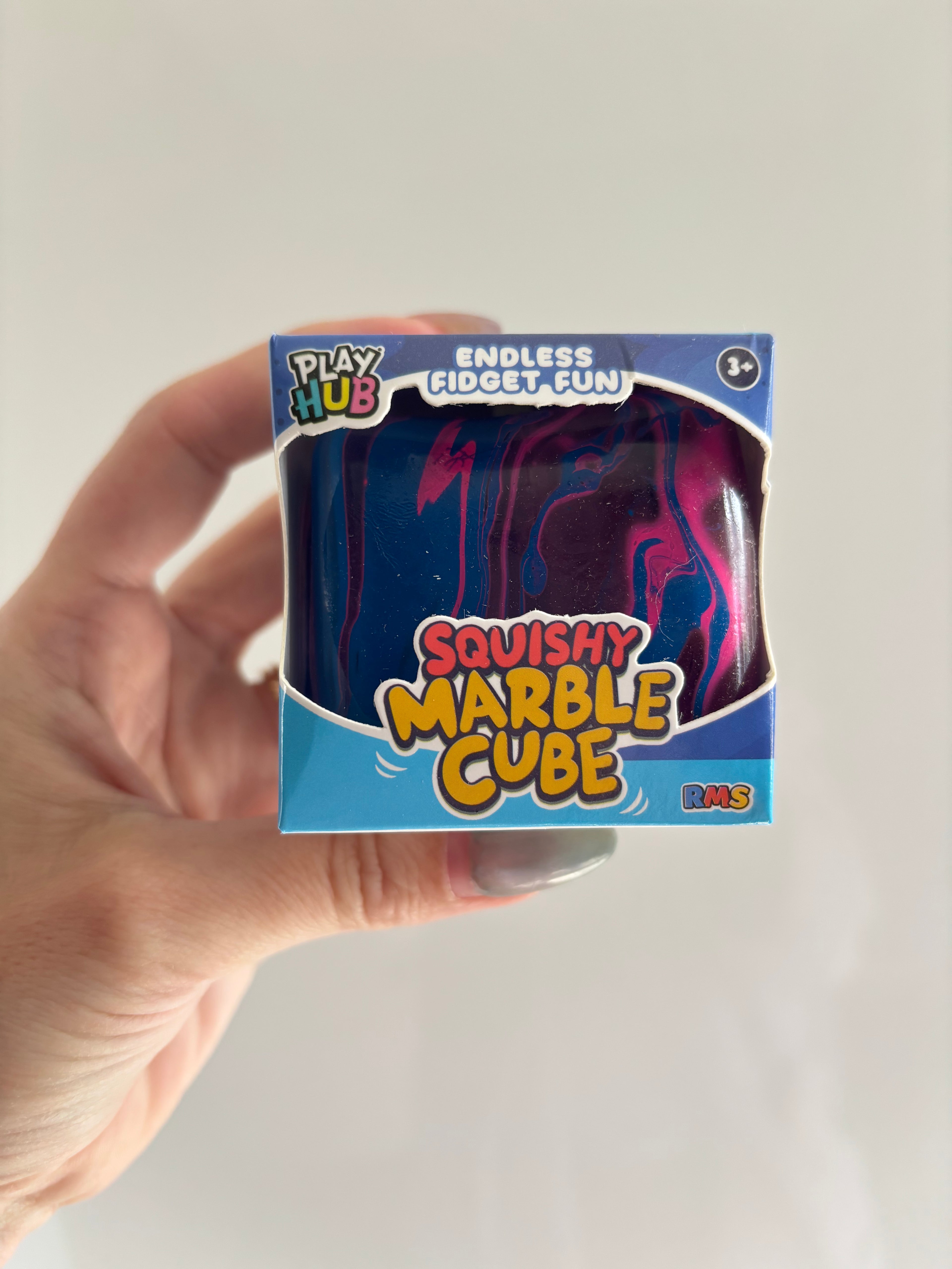 RMS squishy marble cube
