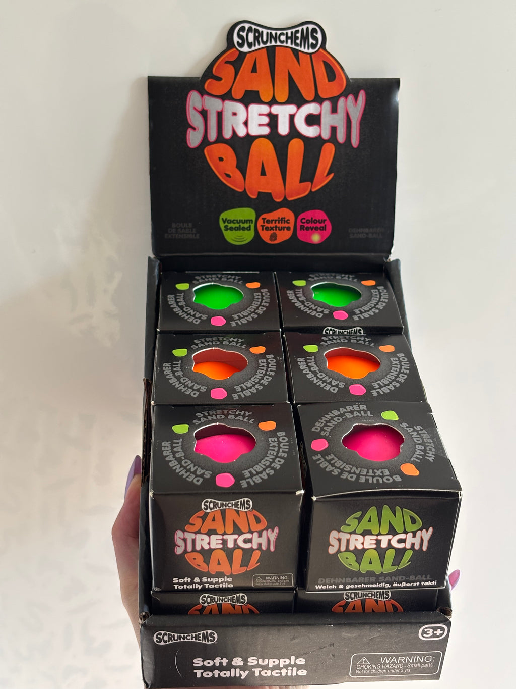 Scrunchems sand stretchy ball