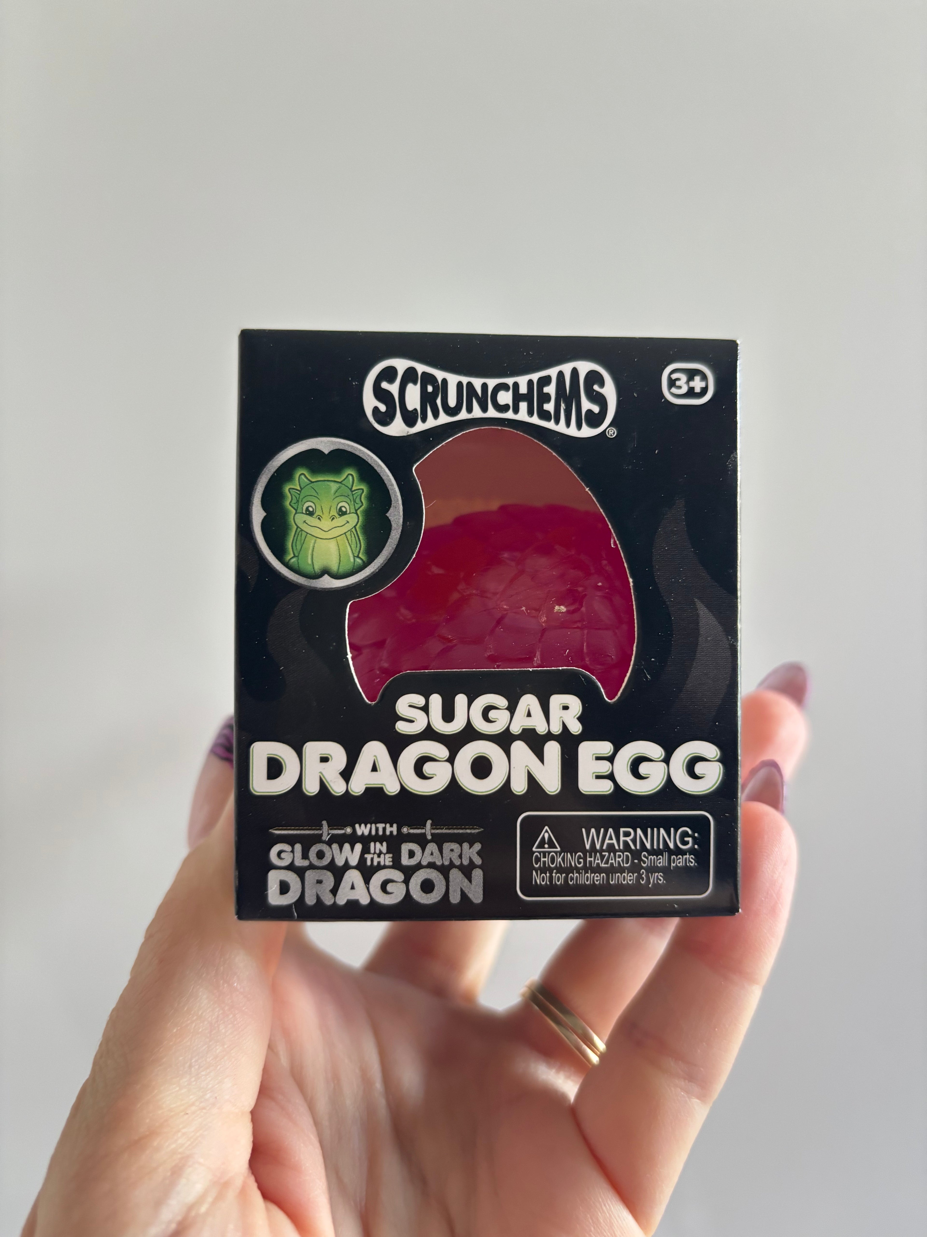 Scrunchems Sugar dragon egg