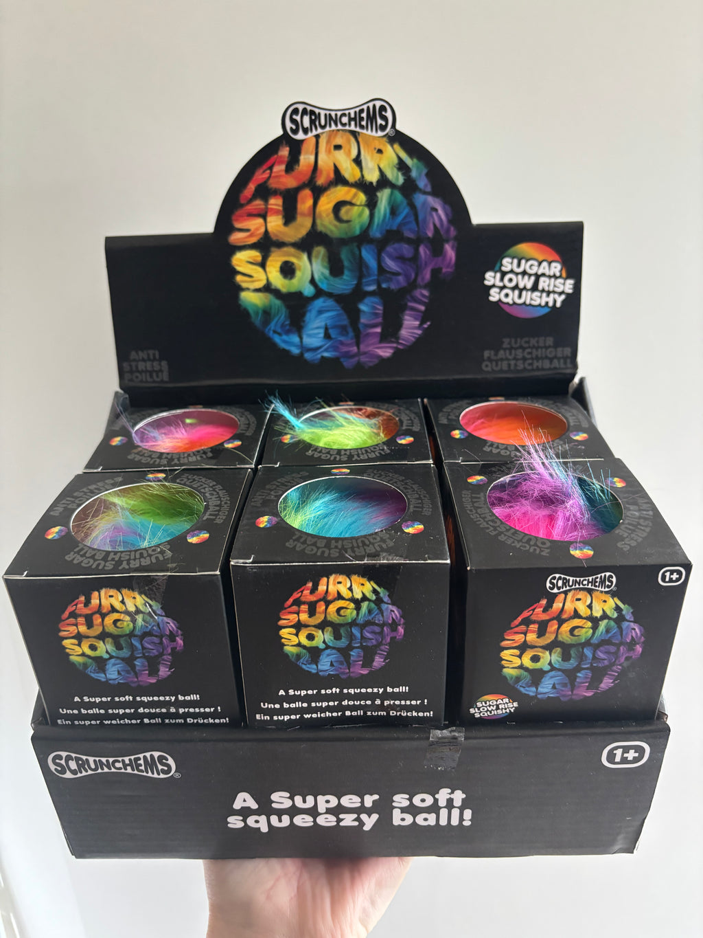 Scrunchems furry sugar squish ball