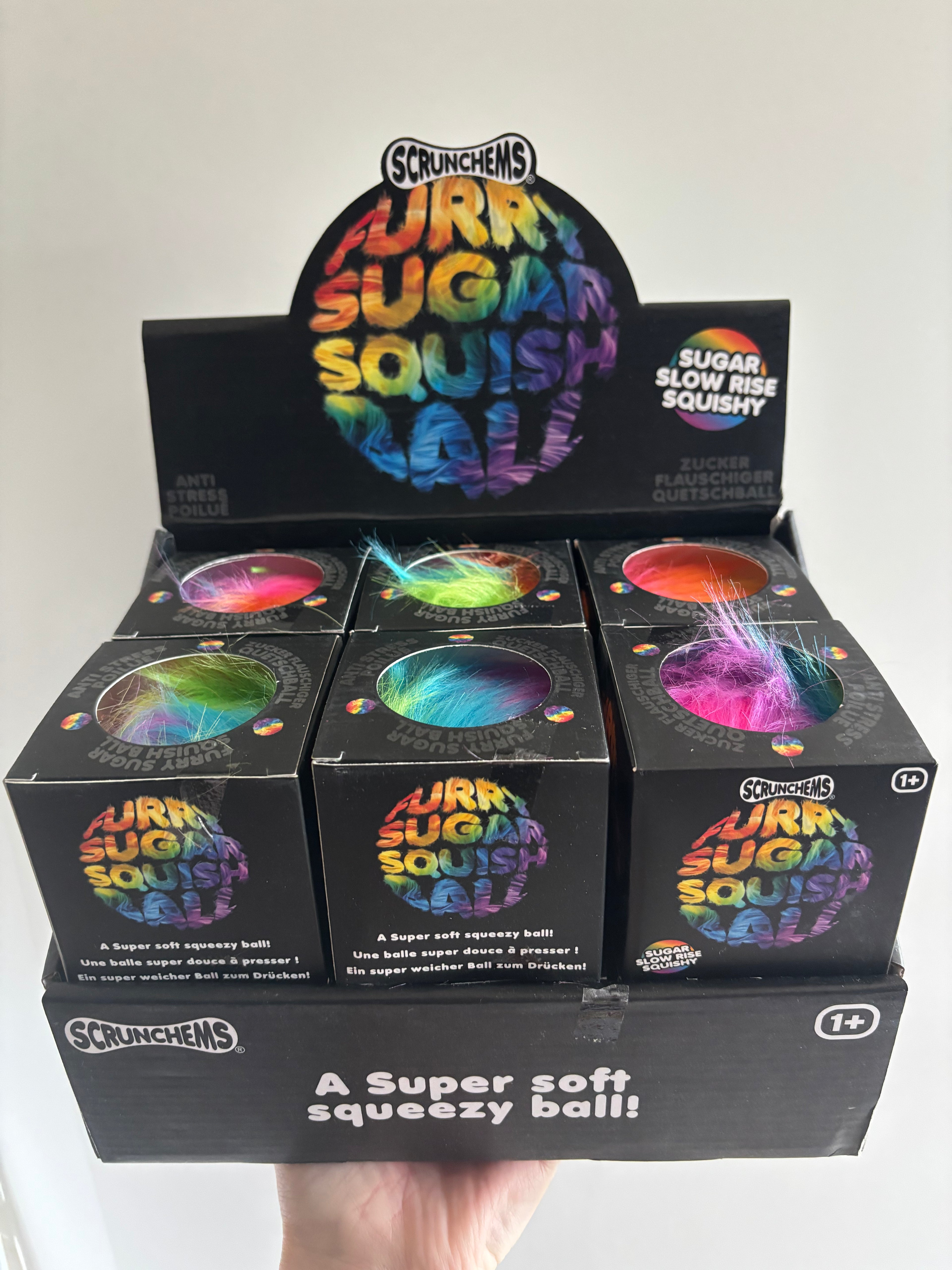 Scrunchems furry sugar squish ball