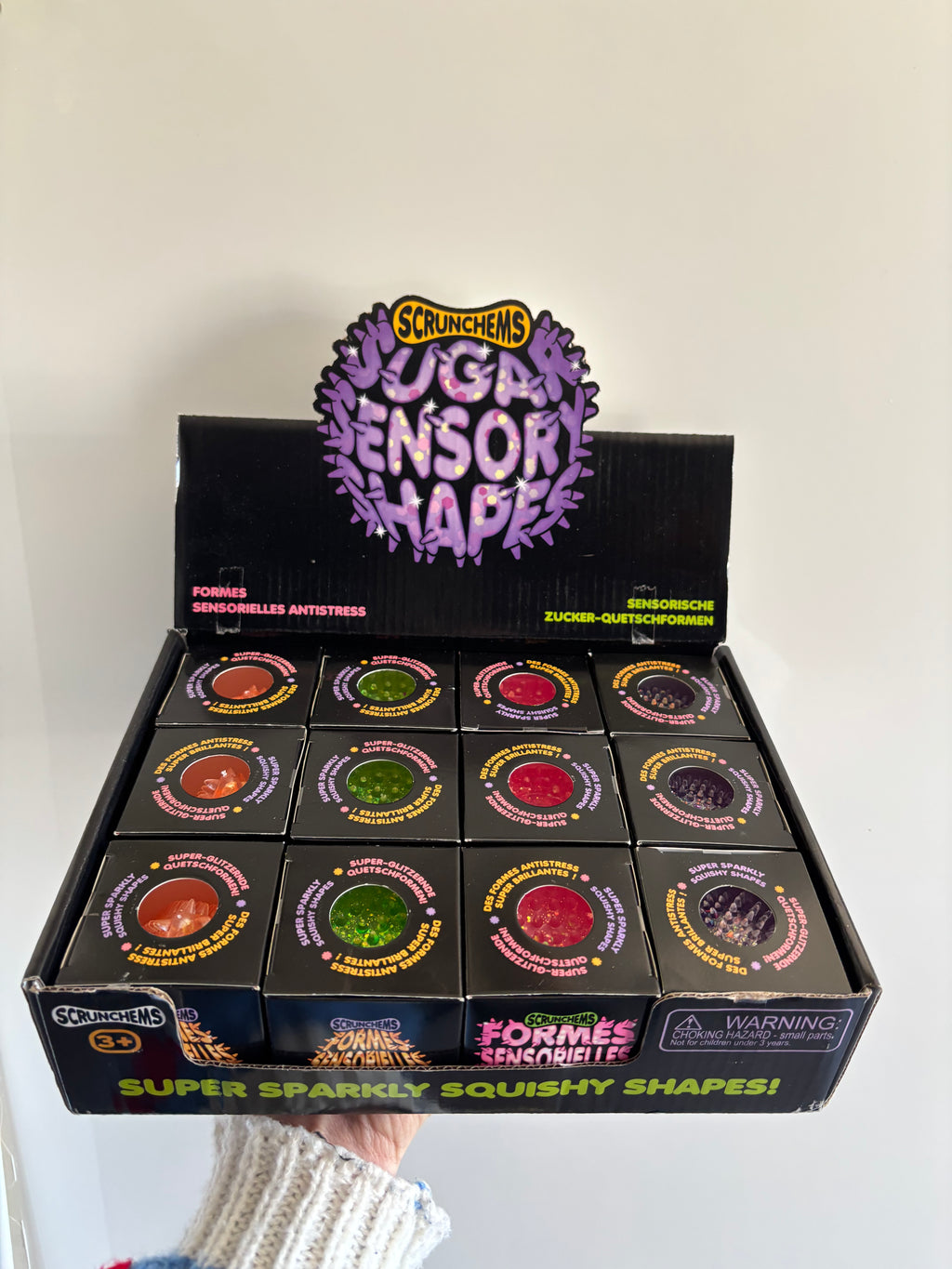Scrunchems sugar sensory shape