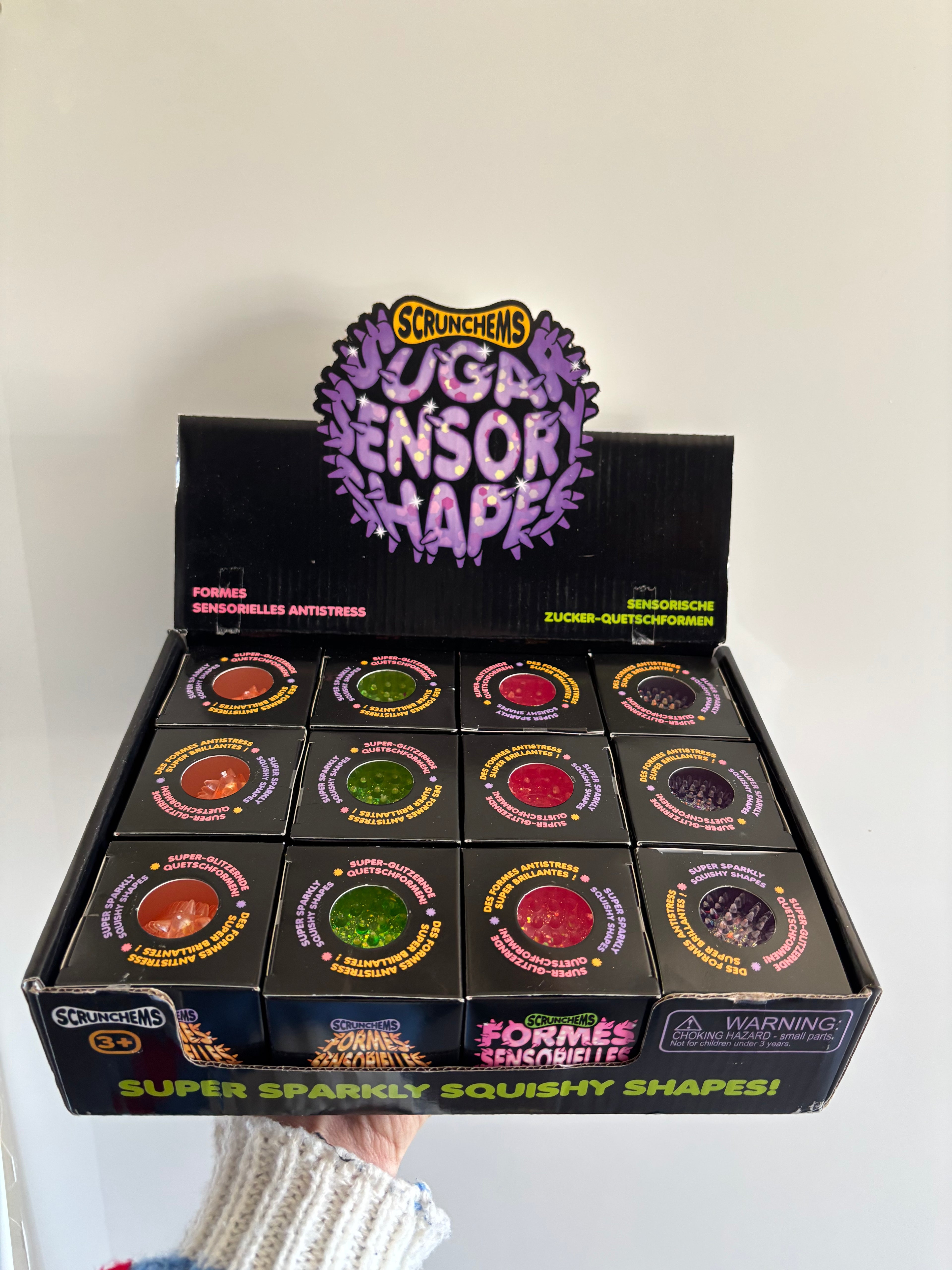 Scrunchems sugar sensory shape