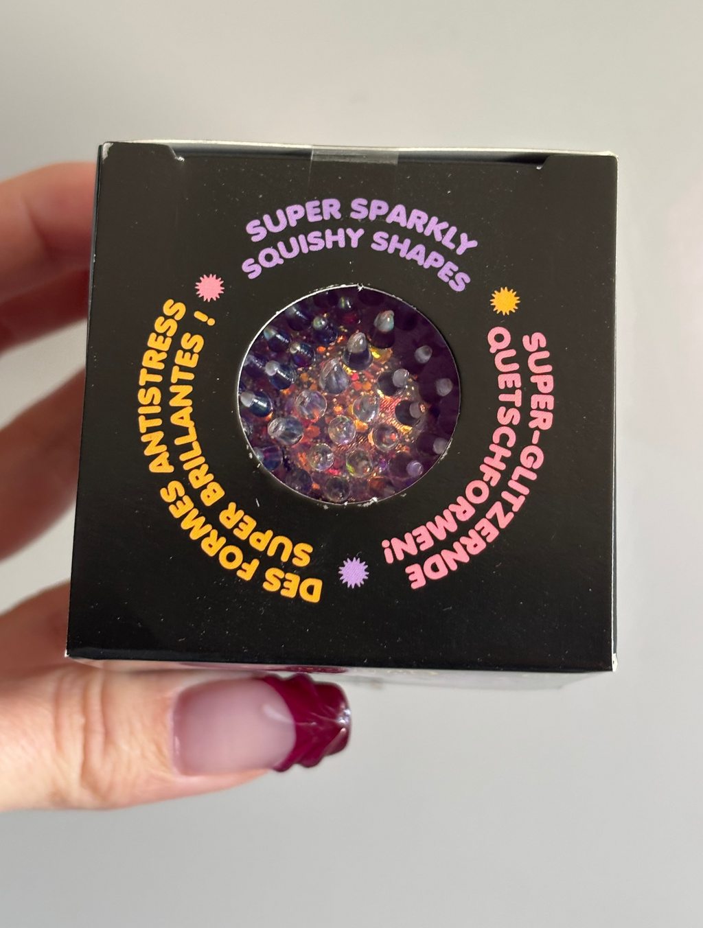 Scrunchems sugar sensory shape