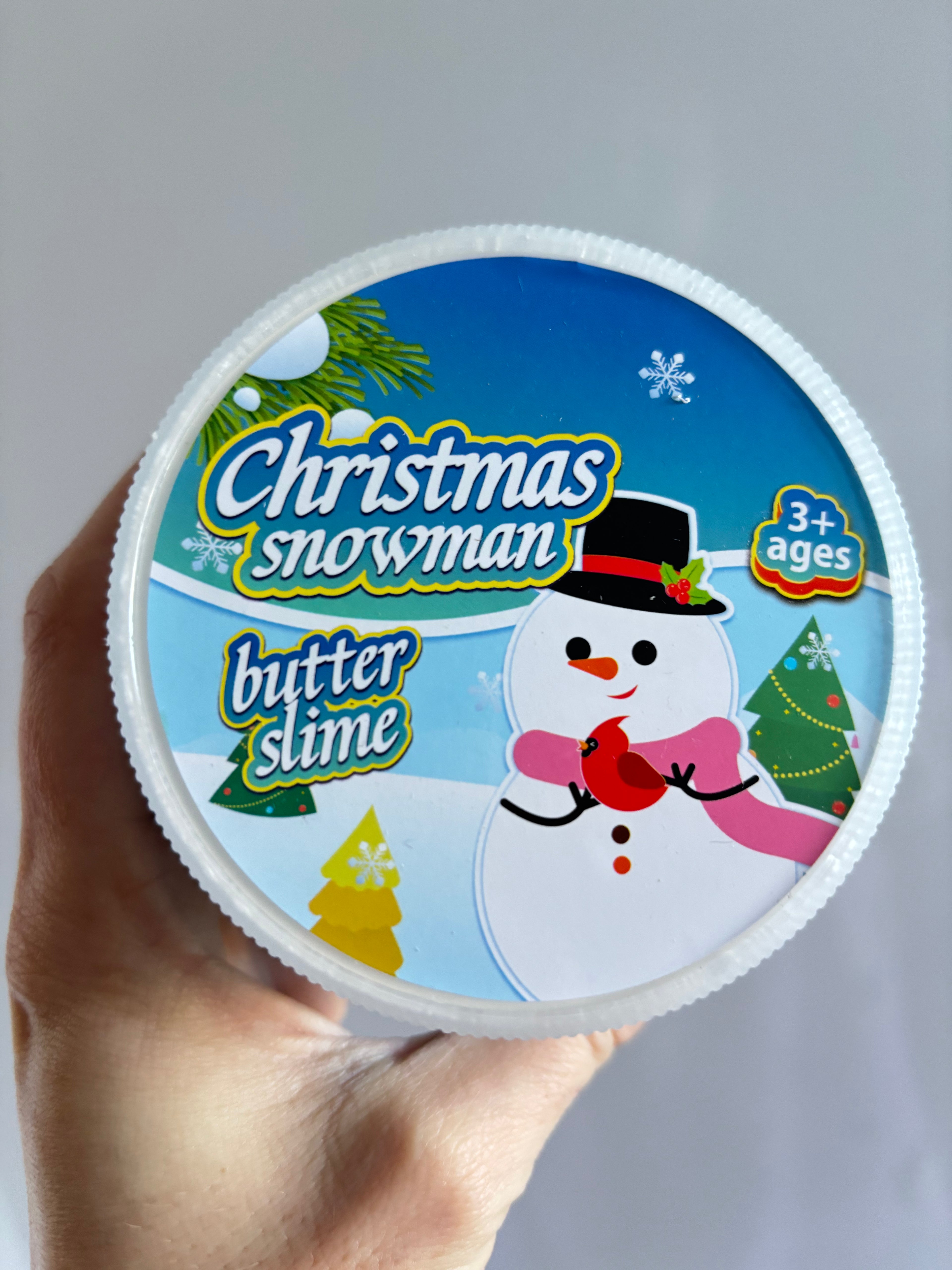 Christmas butter slime