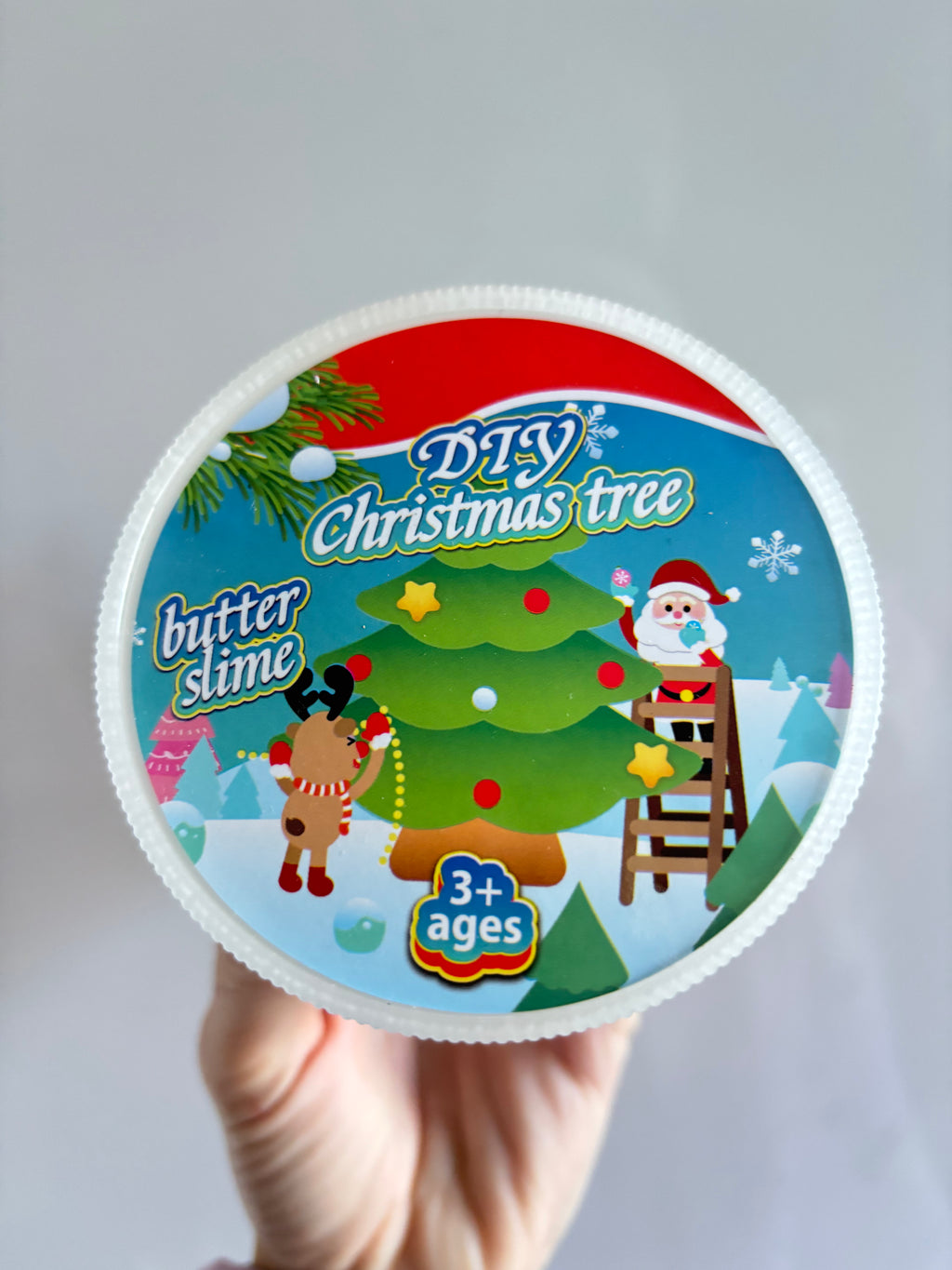 Christmas butter slime