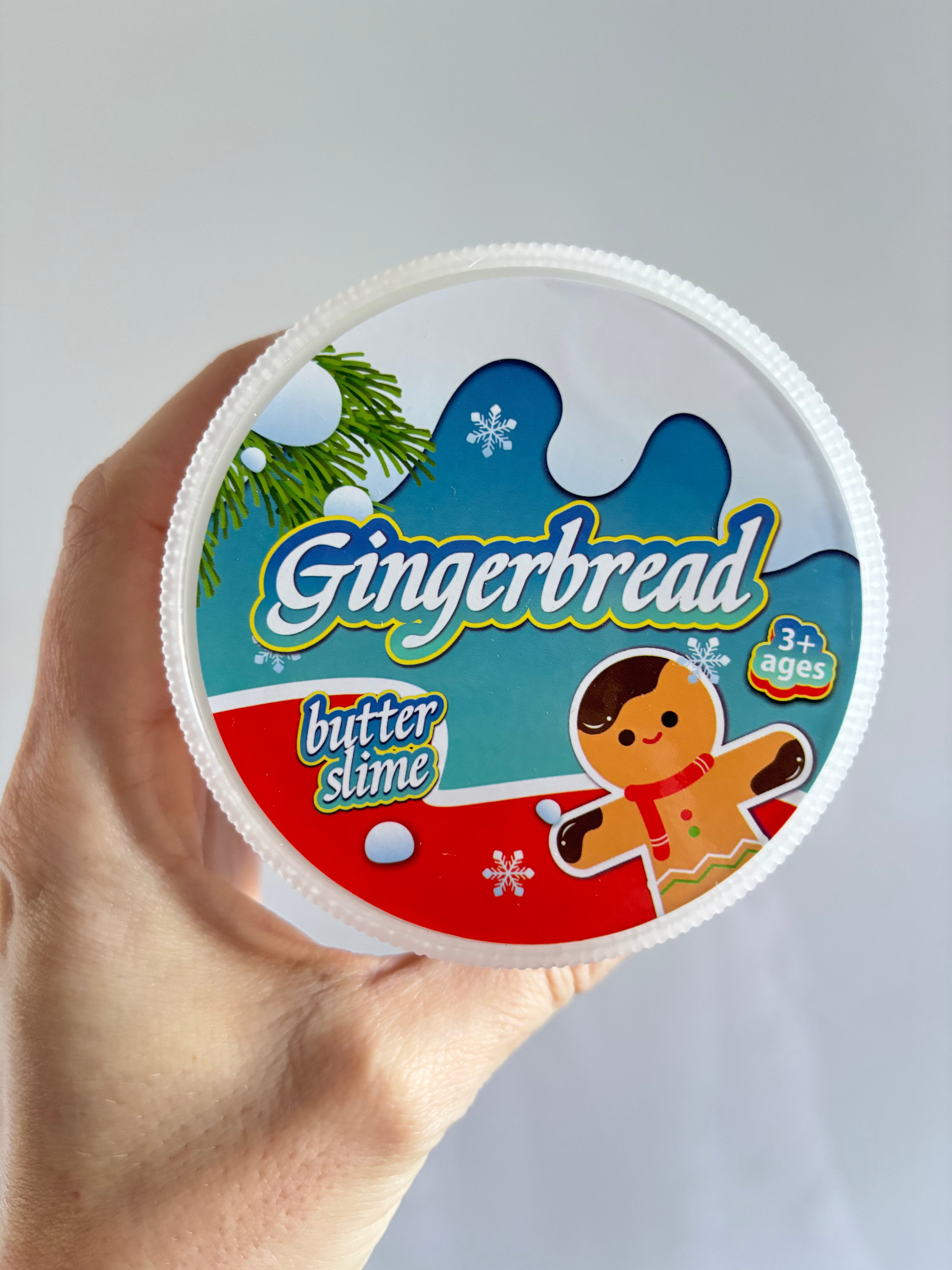 Christmas butter slime